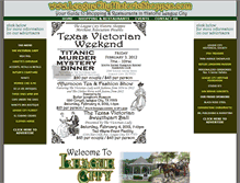 Tablet Screenshot of leaguecityhistoricshoppes.com